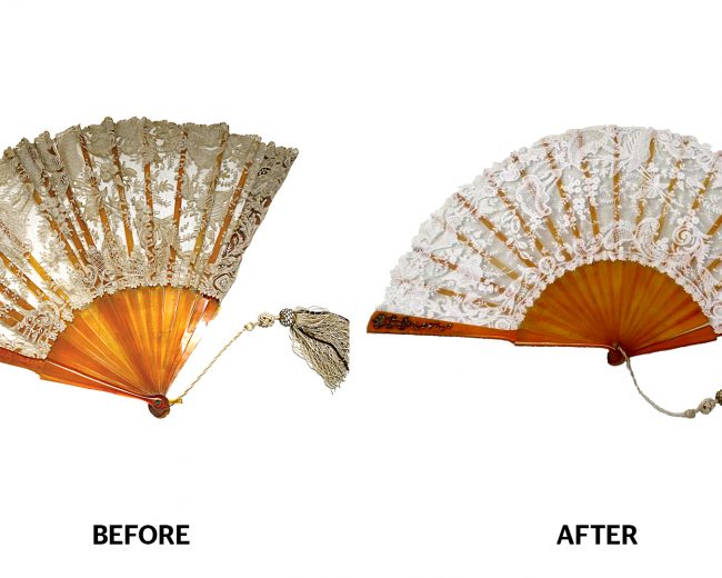 White fan restoration