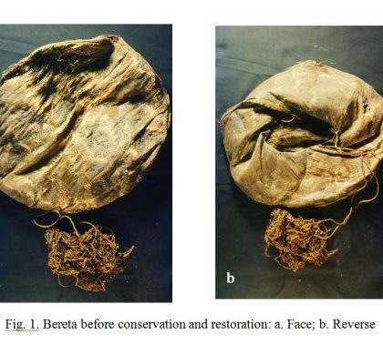 Materials, specific damages and conservation-restoration interventions on an archaeological textile